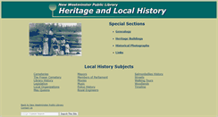 Desktop Screenshot of nwheritage.org